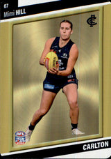 2024 Teamcoach AFLW GOLD Parallel Cards - Cards 1 to 54 - Pick Your Card