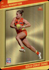 2024 Teamcoach AFLW GOLD Parallel Cards - Cards 1 to 54 - Pick Your Card