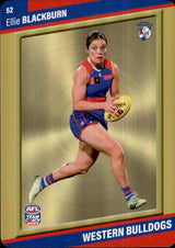 2024 Teamcoach AFLW GOLD Parallel Cards - Cards 1 to 54 - Pick Your Card