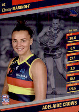 2024 Teamcoach AFLW Silver Parallel Cards - Cards 1 to 54 - Pick Your Card
