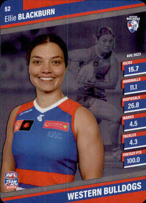 2024 Teamcoach AFLW Silver Parallel Cards - Cards 1 to 54 - Pick Your Card