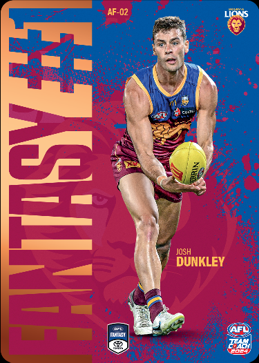 Josh Dunkley, AF-02, Fantasy #1, 2024 Teamcoach AFL