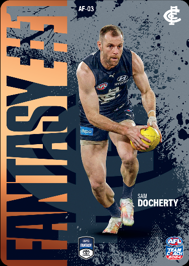 Sam Docherty, AF-03, Fantasy #1, 2024 Teamcoach AFL