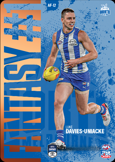 Luke Davies-Uniacke, AF-12, Fantasy #1, 2024 Teamcoach AFL