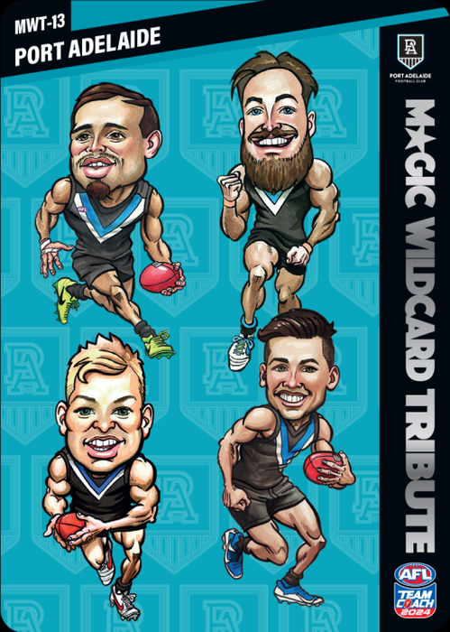 Port Adelaide Power, Magic Wildcard Tribute, 2024 Teamcoach AFL