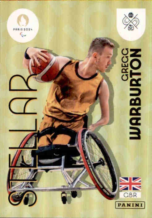 Greg Warburton, #23, Stellar, 2024 Panini Paris Olympics