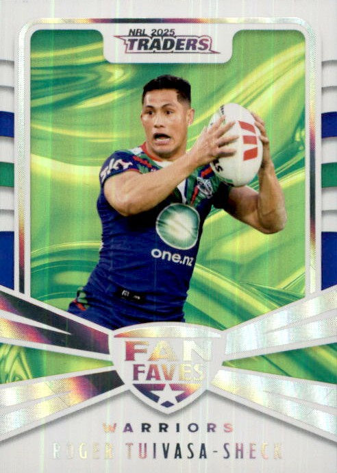 Roger Tuivasa-Sheck, Fan Faves Green, 2025 TLA Traders NRL Rugby League