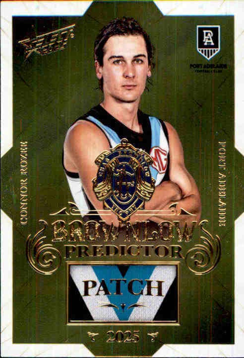 Connor Rozee, Brownlow Predictor Patch, 2025 Select AFL Footy Stars