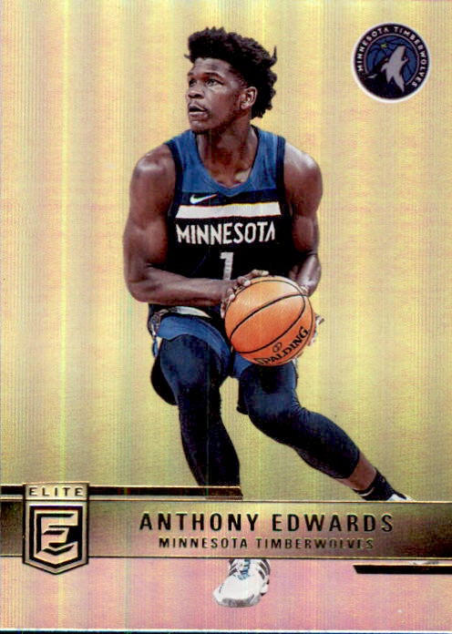 Anthony Edwards, 2021-22 Panini Donruss Elite Basketball NBA