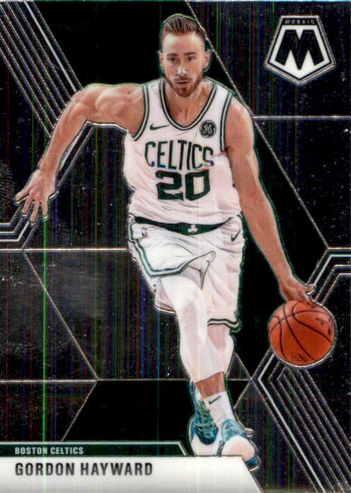 Gordon Hayward, #119, 2019-20 Panini Mosaic Basketball NBA
