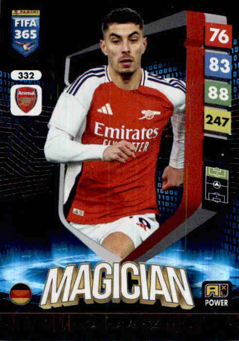 Kaj Havertz, Magician, 2025 Panini FIFA 365 Adrenalyn XL Soccer