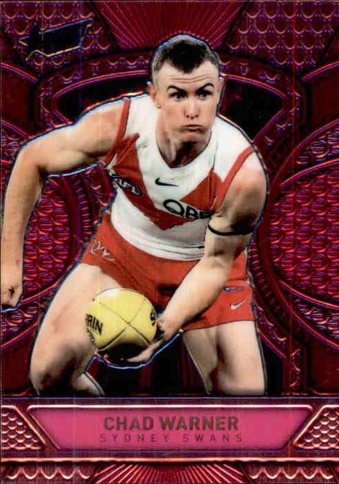 Chad Warner, LDP80, Luminous Dragon Scales Pink, 2025 Select AFL Footy Stars