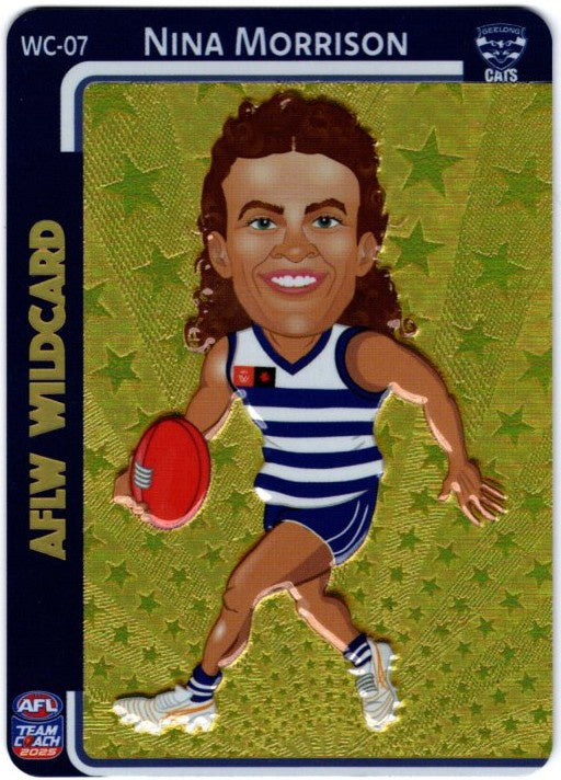 Nina Morrison, Gold AFLW Wildcard, 2025 Teamcoach AFLW