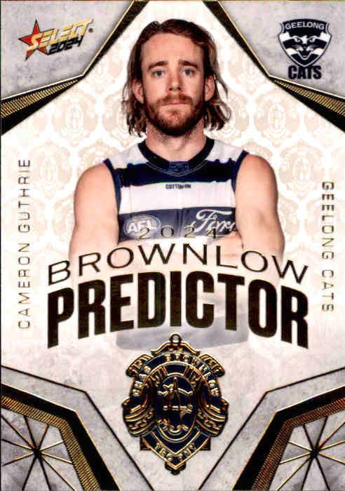 Cameron Guthrie, Gold Brownlow Predictor, 2024 Select AFL Footy Stars