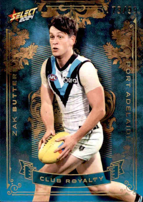 Zak Butters, Club Royalty, 2024 Select AFL Footy Stars