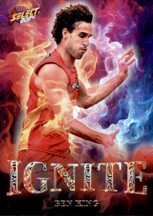 Ben King, IG34, Ignite, 2024 Select AFL Footy Stars