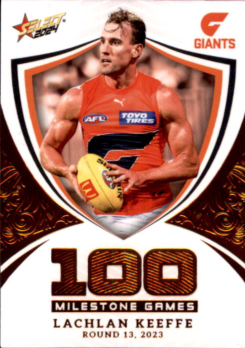 Lachie Keefe, MG45, Milestone, 2024 Select AFL Footy Stars