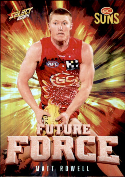 Matt Rowell, FF45, Future Force, 2024 Select AFL Footy Stars