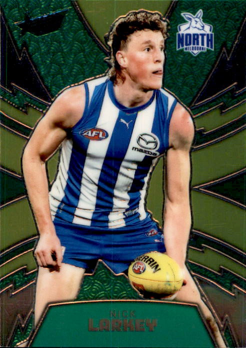 Nick Larkey, LGG57, Luminous Thunderbolt KMART Refractor, 2024 Select AFL Footy Stars