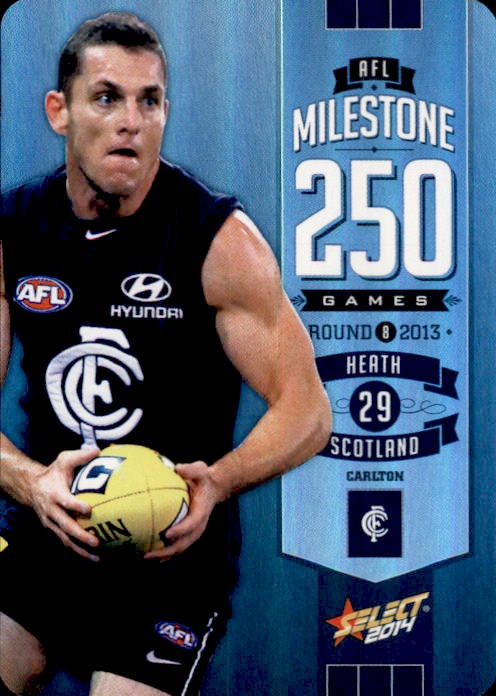 Heath Scotland, 250 Game Milestone, 2014 Select AFL Champions