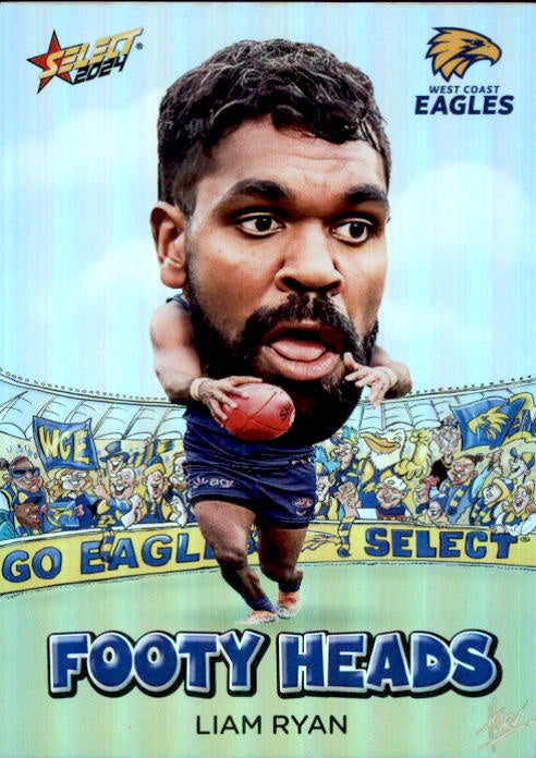 Liam Ryan, FH84, Footy Heads, 2024 Select AFL Footy Stars