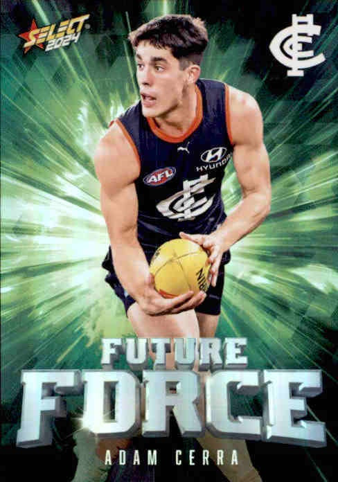 Adam Cerra, FFG11, Future Force Green, 2024 Select AFL Footy Stars
