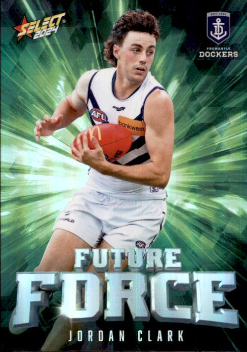 Jordan Clark, FFG27, Future Force Green, 2024 Select AFL Footy Stars