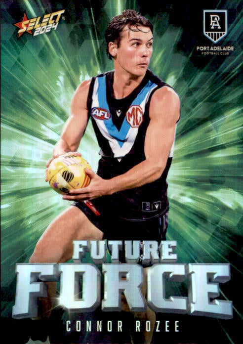 Connor Rozee, FFG65, Future Force Green, 2024 Select AFL Footy Stars