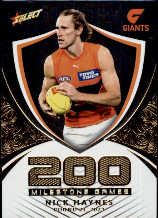 Nick Haynes, MGH48, Milestone Hobby, 2024 Select AFL Footy Stars