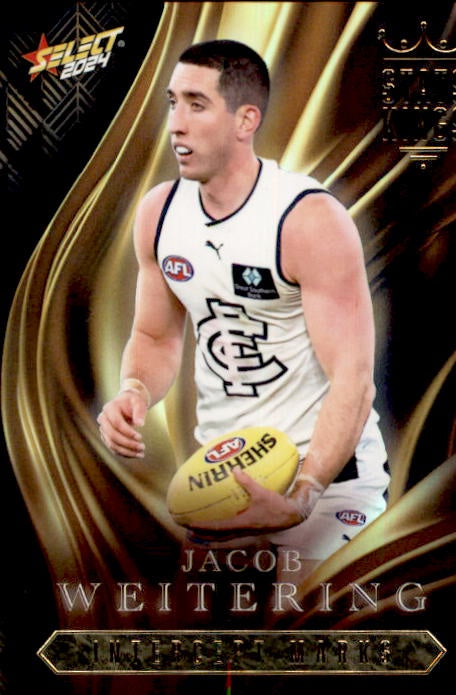 Jacob Weitering, SK12, Stats Kings, 2024 Select AFL Footy Stars
