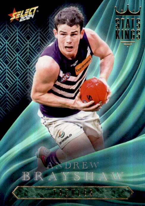 Andrew Brayshaw, SK30, Stats Kings, 2024 Select AFL Footy Stars
