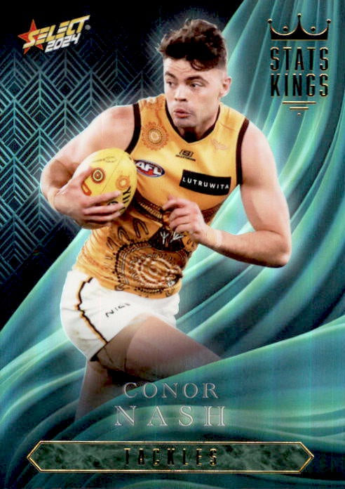 Connor Nash, SK50, Stats Kings, 2024 Select AFL Footy Stars