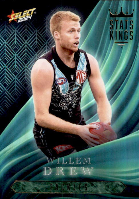 Willem Drew, SK65, Stats Kings, 2024 Select AFL Footy Stars