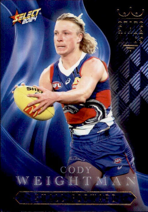 Cody Weightman, SK89, Stats Kings, 2024 Select AFL Footy Stars