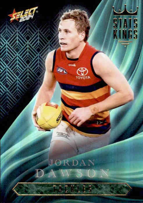 Jordan Dawson, SK5, Stats Kings, 2024 Select AFL Footy Stars