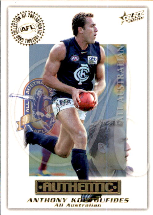 Anthony Koutoufides, All Australian, 2001 Select AFL Authentic