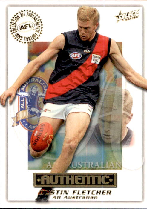 Dustin Fletcher, All Australian, 2001 Select AFL Authentic