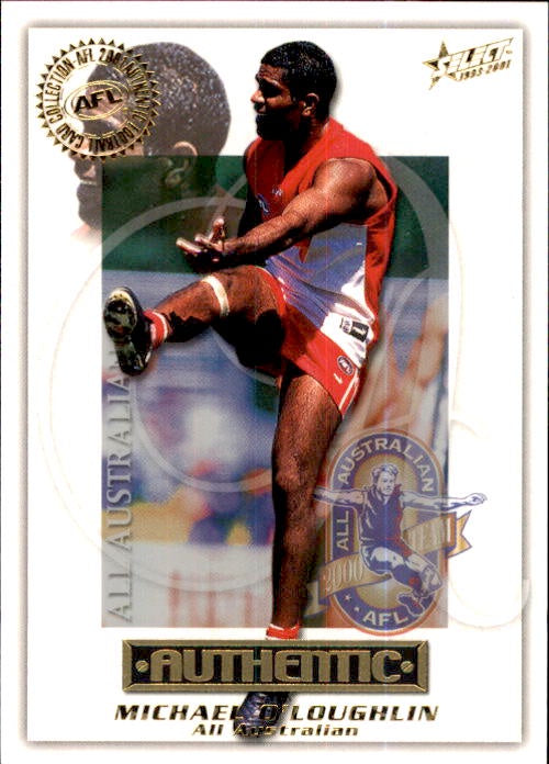 Michael O'Loughlin, All Australian, 2001 Select AFL Authentic