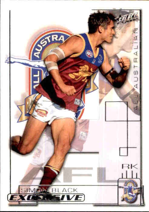 Simon Black, All-Australian, 2002 Select AFL Exclusive