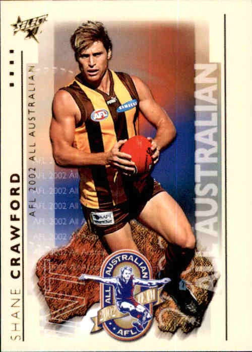 Shane Crawford, All-Australian, 2003 Select AFL XL