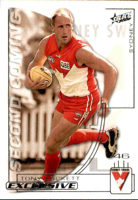 Tony Lockett, Second Coming, 2002 Select AFL Exclusive