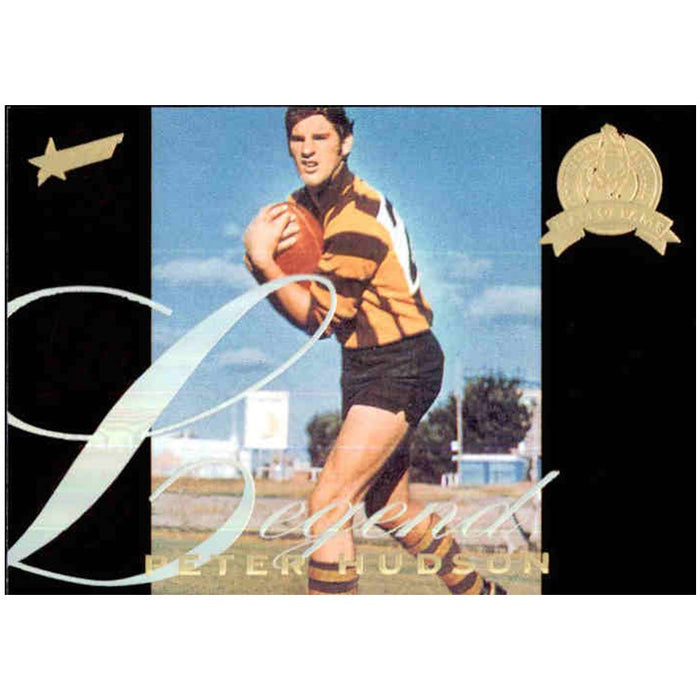 Peter Hudson, Hall of Fame Legend, 2003 Select XL AFL