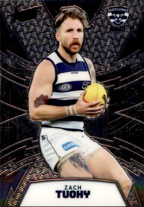 Zach Tuohy, LTR70, Luminous Thunderbolt Refractor, 2024 Select AFL Footy Stars