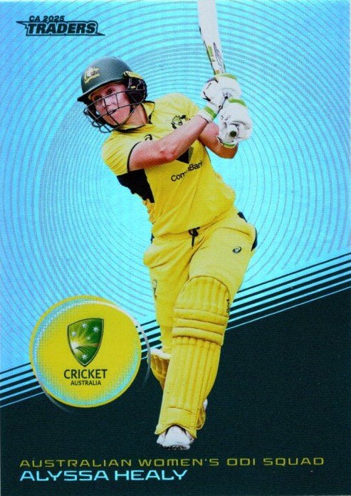 Alyssa Healy, #S039, Silver Parallel, 2025-26 TGI TLA CA Cricket Traders