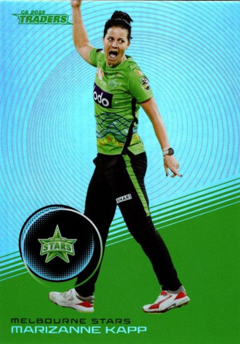 Marizanne Kapp, #S111, Silver Parallel, 2025-26 TGI TLA CA Cricket Traders