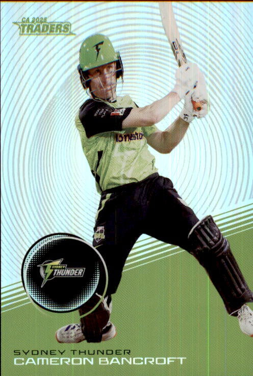 Cameron Bancroft, #S139, Silver Parallel, 2025-26 TGI TLA CA Cricket Traders
