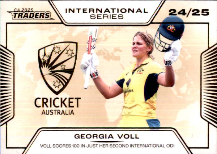 Georgia Voll, Gold International Series, 2025-26 TGI TLA CA Cricket Traders