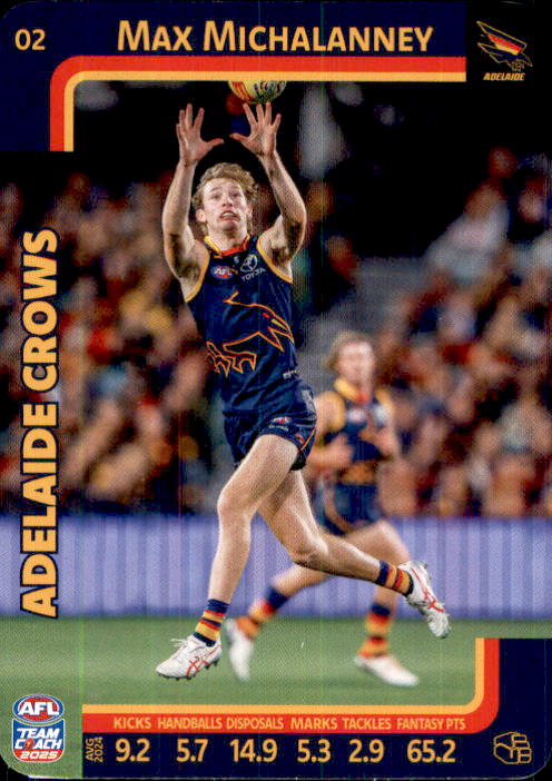 2025 Teamcoach AFL Common Cards - Cards 1 to 100 - Pick Your Card