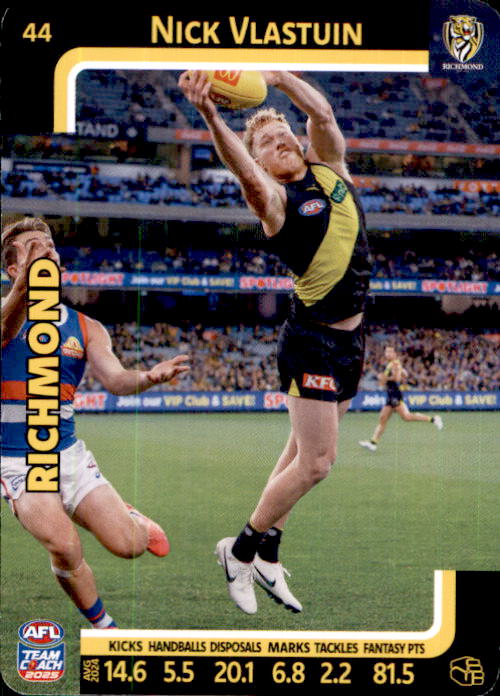 2025 Teamcoach AFL Common Cards - Cards 1 to 100 - Pick Your Card