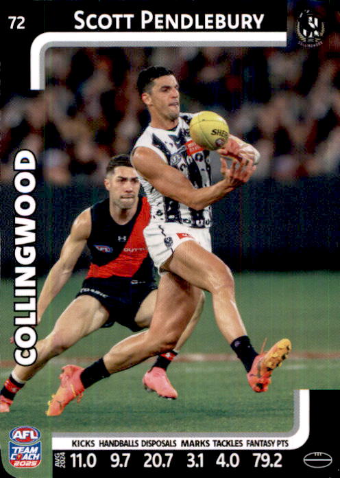 2025 Teamcoach AFL Common Cards - Cards 1 to 100 - Pick Your Card